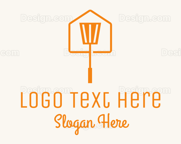 Orange Spatula House Restaurant Logo