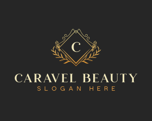 Luxury Wreath Wedding Planner logo design