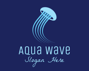 Blue Jellyfish Swim logo