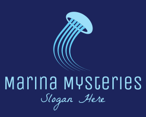 Blue Jellyfish Swim logo