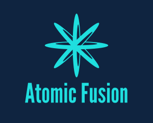 Atom Laboratory Research logo design