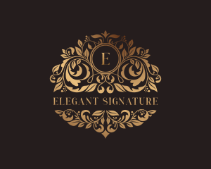 Luxury Fashion Event logo design