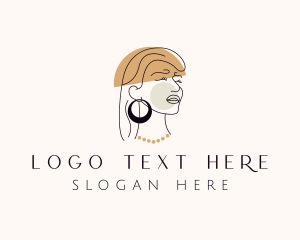 Female Fashion Jewelry Logo