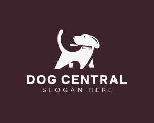 Dog Grooming Pet Shop logo design