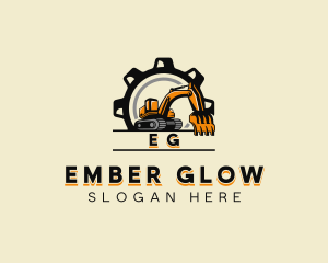 Industrial Excavation Gear logo design