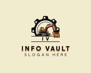 Industrial Excavation Gear logo design