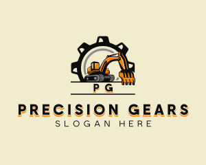 Industrial Excavation Gear logo design