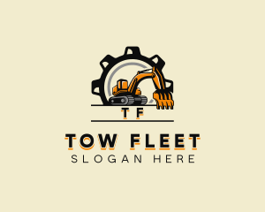 Industrial Excavation Gear logo design