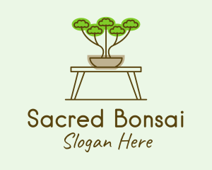 Bonsai Garden Plant logo