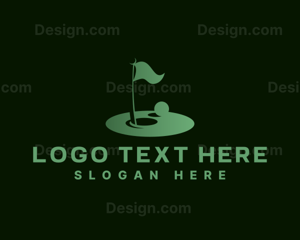 Outdoor Golf Course Logo