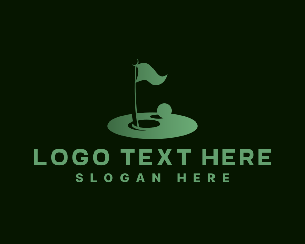 Hole In One logo example 1