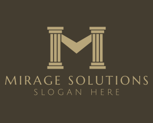 Pillar Professional Column logo design