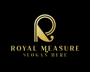 Royal Boutique Letter R logo design