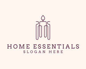 Minimal Candle Wax logo design