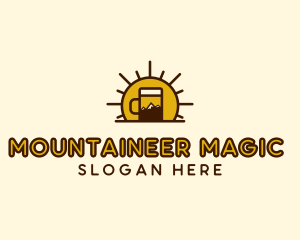 Sunrise Mountain Beer  logo design