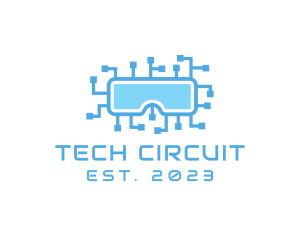 Technology Circuit VR Goggles logo