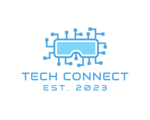 Technology Circuit VR Goggles logo