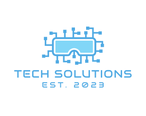 Technology Circuit VR Goggles logo