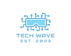 Technology Circuit VR Goggles logo