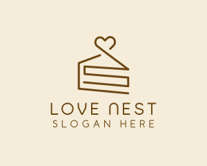 Chocolate Cake Pastry logo design