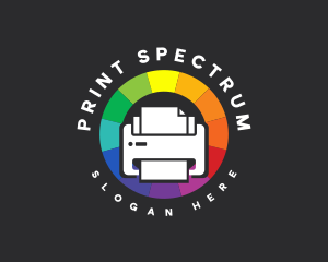 Printer Printing Copier logo design