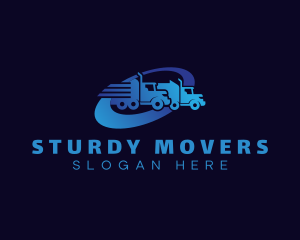 Mover Truck Courier logo