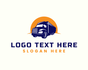 Logistics Truck Transport logo