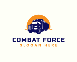 Logistics Truck Transport logo