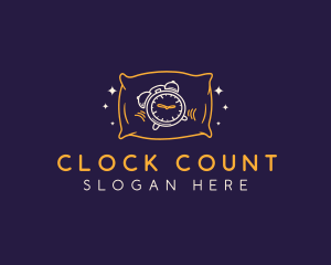 Alarm Clock Pillow logo design