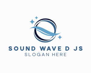 Whirlpool Wave Cleaning logo design