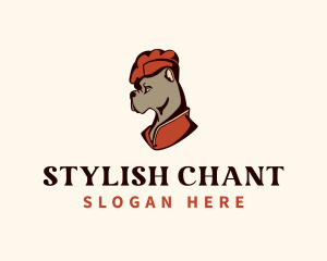 Stylish Bulldog Pet logo design