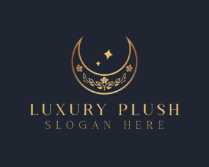 Luxury Moon Jewelry Boutique logo design