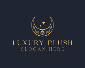 Luxury Moon Jewelry Boutique logo design