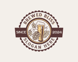 Brewery Beer Bar logo design