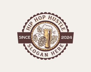 Brewery Beer Bar logo design