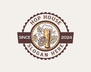 Brewery Beer Bar logo design