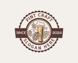 Brewery Beer Bar logo design