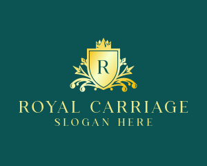 Royal Crown Shield logo design