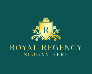 Royal Crown Shield logo design