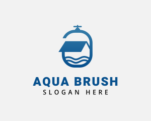 Home Water Service logo design