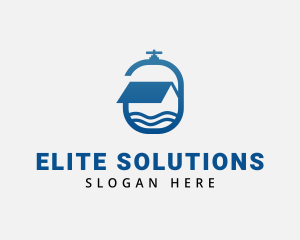 Home Water Service logo design