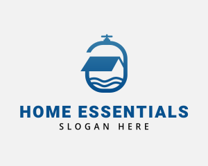 Home Water Service logo design