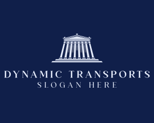 Roman Temple Architecture logo design