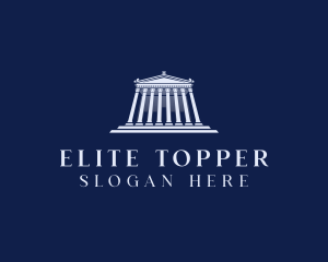 Roman Temple Architecture logo design