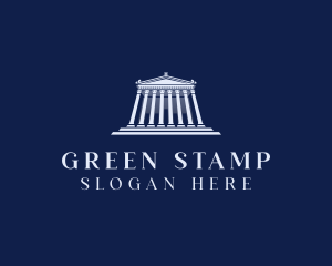 Roman Temple Architecture logo design