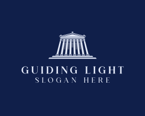 Roman Temple Architecture logo design