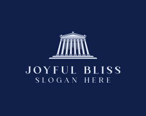 Roman Temple Architecture logo design