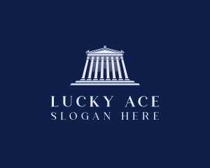 Roman Temple Architecture logo design