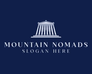 Roman Temple Architecture logo design