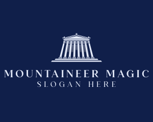 Roman Temple Architecture logo design